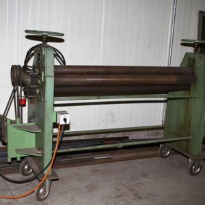 Sheet metal rolling machines