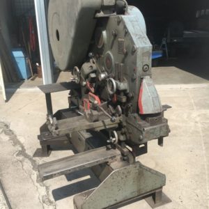 Section steel shears / hole punches