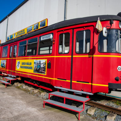 Straßenbahn GT 6 als Eventlocation