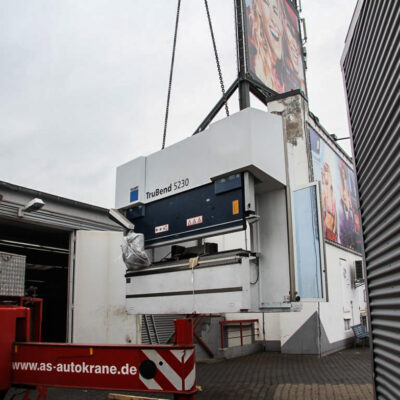 TrumaBend 5230 am Kran